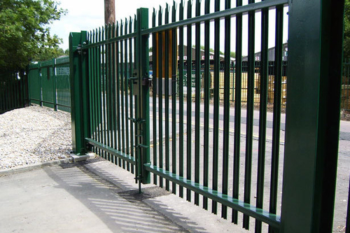1800mm high Double Palisade gates