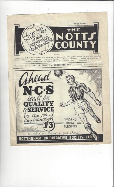 Latest Football Programmes Listed today
