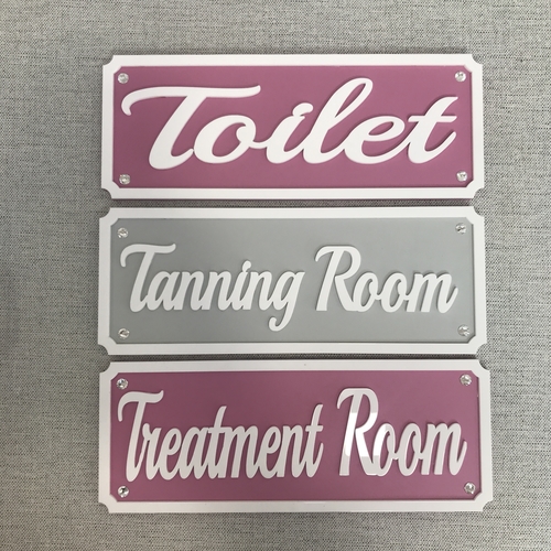 Salon / Door Sign
