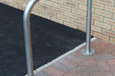 1200mm high bolt down hoop barrier