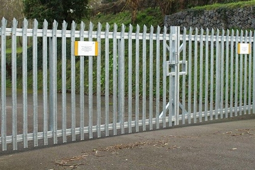 2000mm high Double Palisade gates