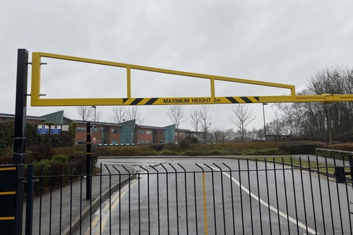 2100mm high Double Height Barrier