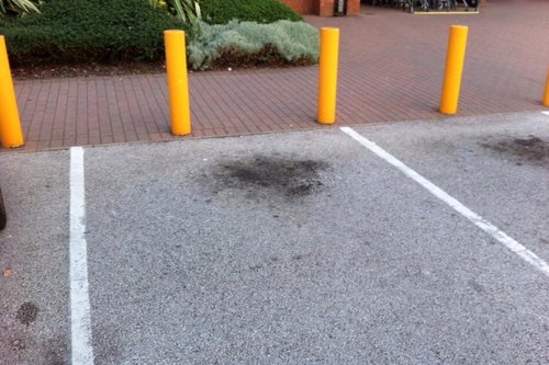Drop down bollard