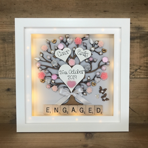 “ Floral love “ wedding frame