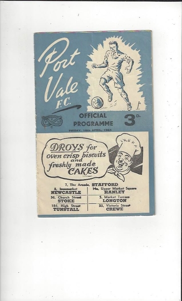 Latest Football Programmes Listed today