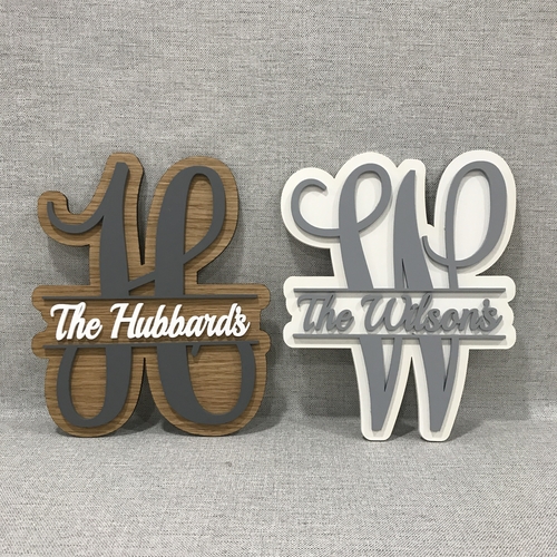 Family Name Monogram