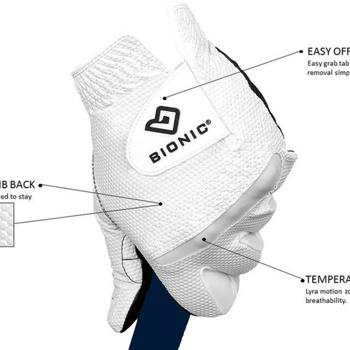 MEN'S BIONIC "RELAXGRIP" GOLF GLOVES