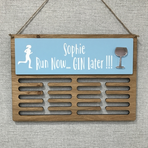 Customised Wine Later | Running Medal Hanger | Custom Medal Display Rack | Sports Medal Hanger | Medal Hanger For Runners