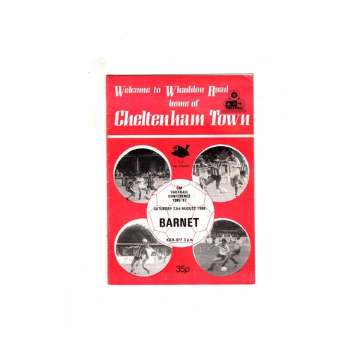 Barnet Away Football Programmes