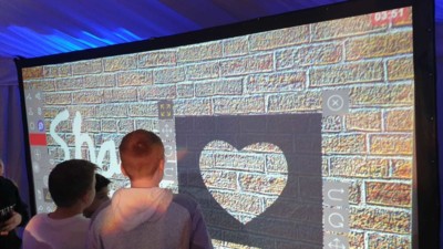 Digital Graffiti Wall Hire