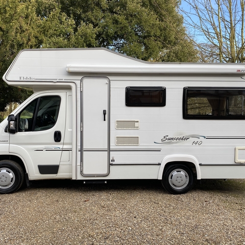 Elddis Sunseeker 140 Motorhome 4 Berth 2007 Peugeot Boxer 2.2HDi MWB 26403 MILES