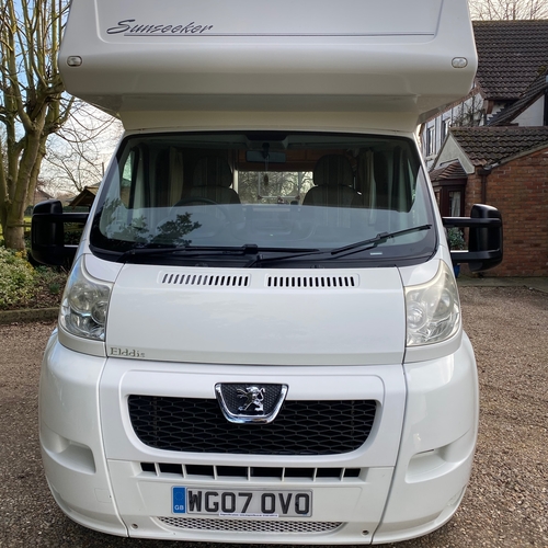Elddis Sunseeker 140 Motorhome 4 Berth 2007 Peugeot Boxer 2.2HDi MWB 26403 MILES