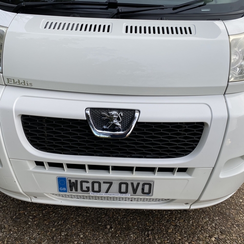 Elddis Sunseeker 140 Motorhome 4 Berth 2007 Peugeot Boxer 2.2HDi MWB 26403 MILES