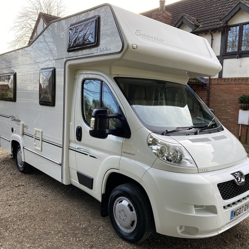 Elddis Sunseeker 140 Motorhome 4 Berth 2007 Peugeot Boxer 2.2HDi MWB 26403 MILES