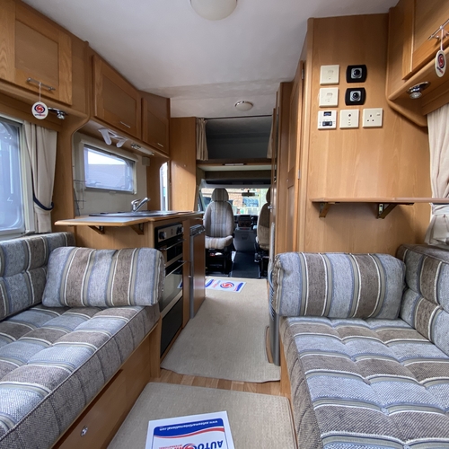 Elddis Sunseeker 140 Motorhome 4 Berth 2007 Peugeot Boxer 2.2HDi MWB 26403 MILES