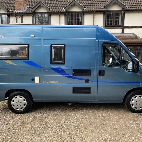 IH Savannah Gold Luxury Camper Van 2 Berth 2.8 JTD 62974 Miles Fiat Ducato 2001