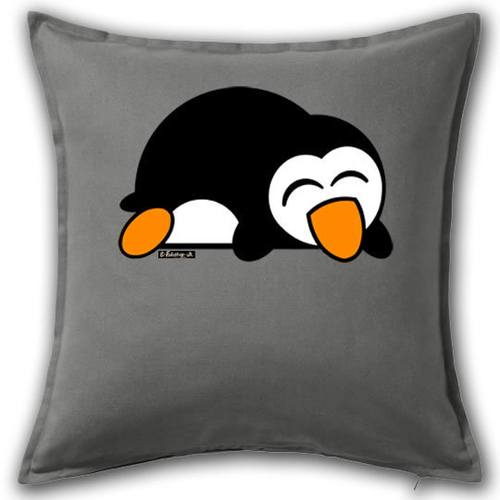 'Sleepy Penguin' Cushion