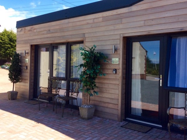 Exterior of Cloverlea cottages