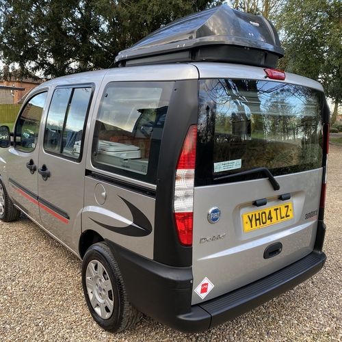 2004 Fiat Doblo Camper Van 2 Berth - 1242cc Petrol - 73025 Miles