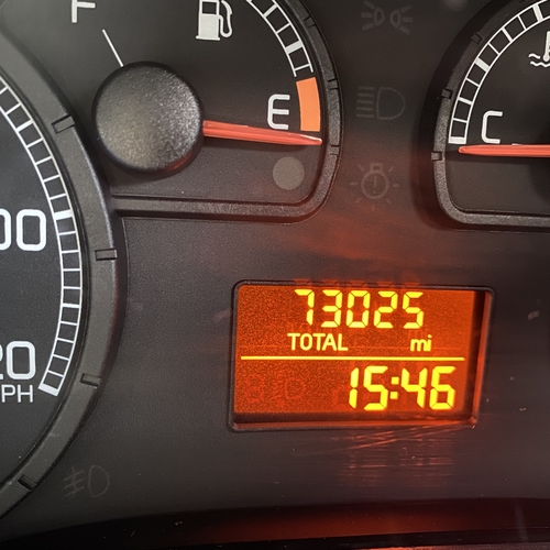 2004 Fiat Doblo Camper Van 2 Berth - 1242cc Petrol - 73025 Miles