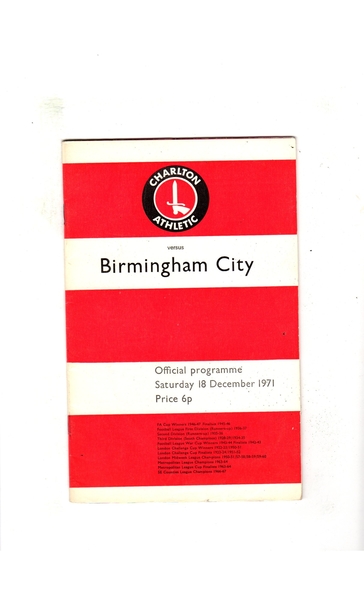 Latest News at Bobs Football Programmes