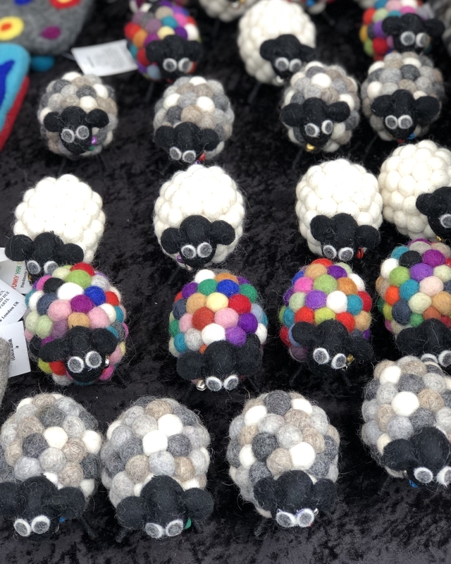 Sheep decoration /needle cushion