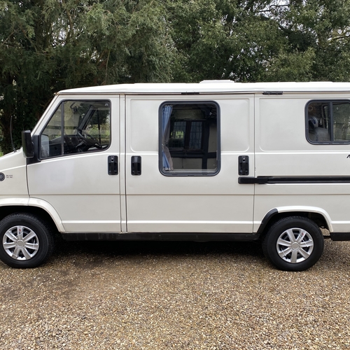 Murvi Meteor Camper Van 2 Berth 75822 miles Fiat Ducato with Heating + Hot Water