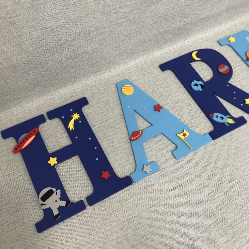 SPACE THEME letters