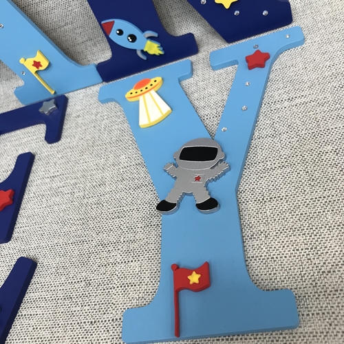 SPACE THEME letters