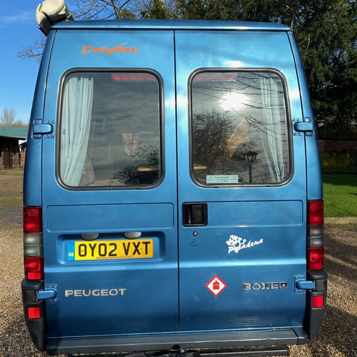 Devon Pasadena Camper Van 2 Berth 2002 Peugeot Boxer 2.5D 64288 Miles Big Spec