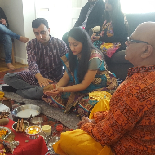 Nav Durga Shakti archana and YAGNA.