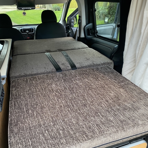 2012 Fiat Doblo Gleneagles Camper Van 1.4 Petrol 2 Berth PRO Conversion 72810 mls