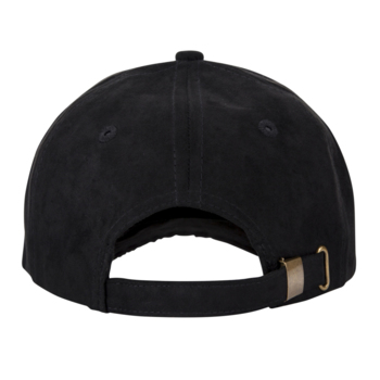 Black Suede Cap