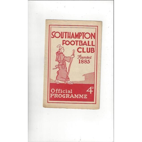 Southampton Home Football Programmes