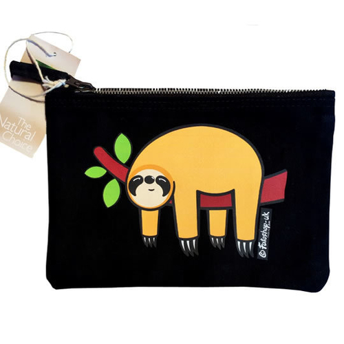 'Orange Sloth' Accessory Bag