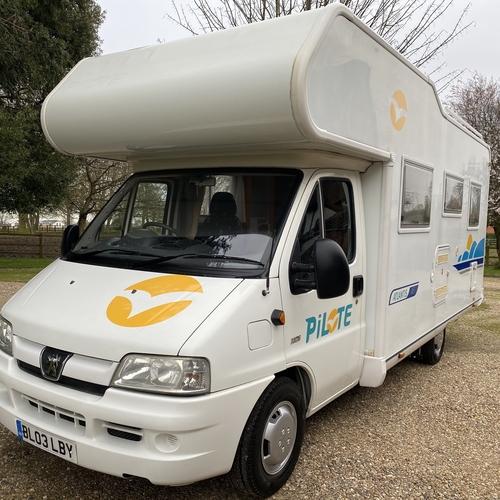 Pilote Atlantis A5 Motorhome 6 Berth 2003 Peugeot Boxer LWB 2.2 HDi 47423 Miles