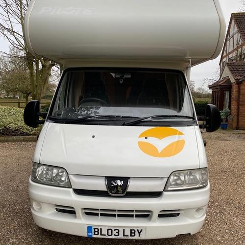 Pilote Atlantis A5 Motorhome 6 Berth 2003 Peugeot Boxer LWB 2.2 HDi 47423 Miles