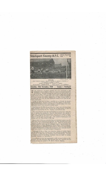 More Football Programmes listed today