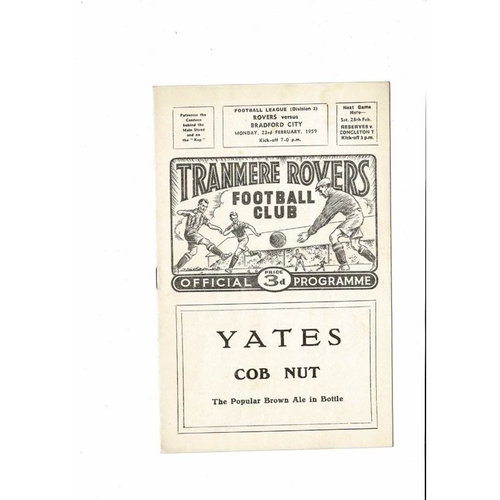 Tranmere Rovers Home Football Programmes