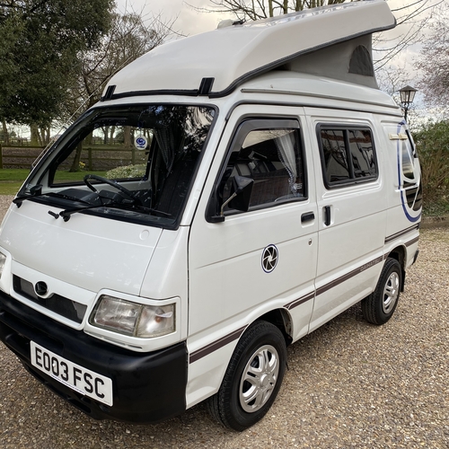 JC Leisure Micro Camper Van 2 Berth 2003 Daihatsu HiJet 1.3 16V EFi 67154 Miles