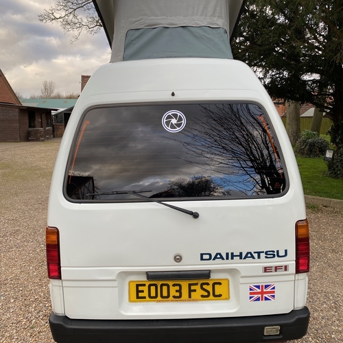 JC Leisure Micro Camper Van 2 Berth 2003 Daihatsu HiJet 1.3 16V EFi 67154 Miles