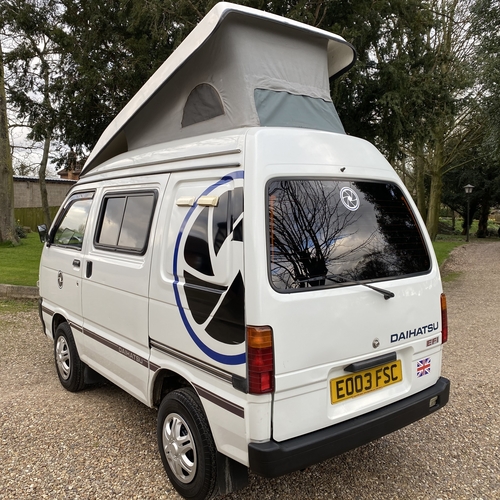 JC Leisure Micro Camper Van 2 Berth 2003 Daihatsu HiJet 1.3 16V EFi 67154 Miles
