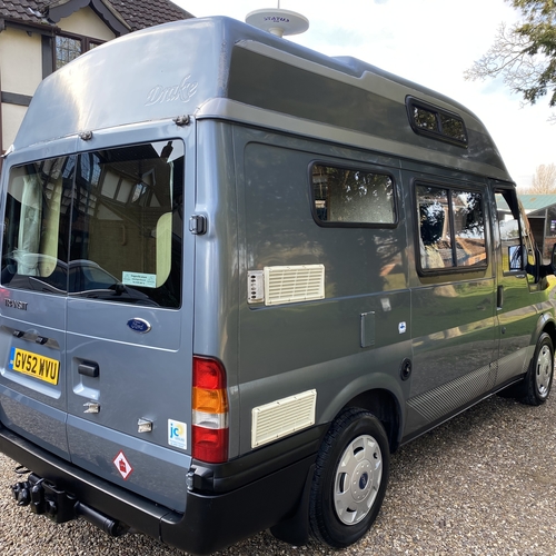 2003 Ford Transit 2.0Di JC Leisure Drake Camper Van 2 Berth 84540 Miles