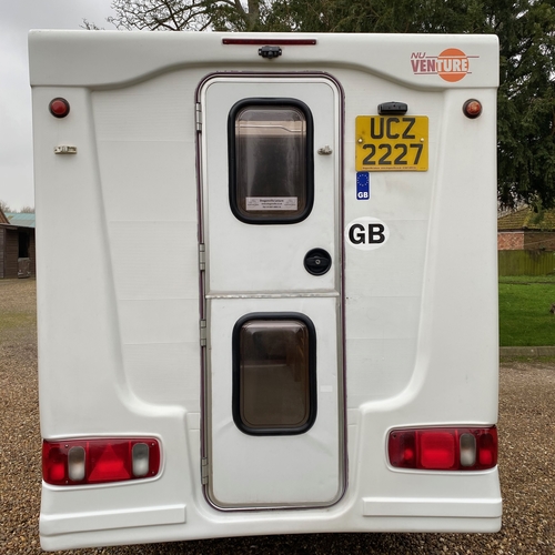 Nu Venture Waves Camper Van Motorhome 4 Berth 2003 (53)reg Fiat Doblo 1.9 JTD 51823 Miles