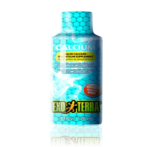 Exo Terra Calcium Liquid Supplement, 120 ml