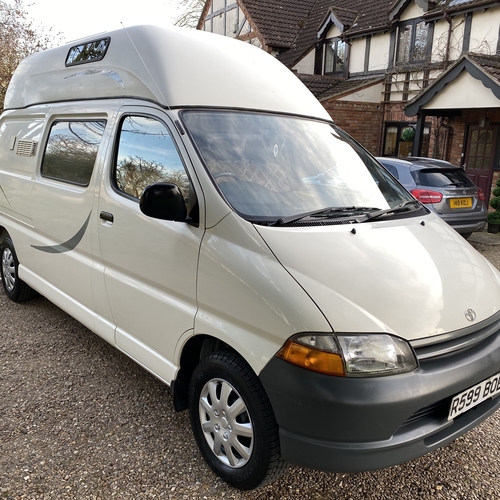 1998 Toyota HiAce Powervan HiTop 2.4D GS LWB Camper Van 2 Berth ONLY 49845 Miles