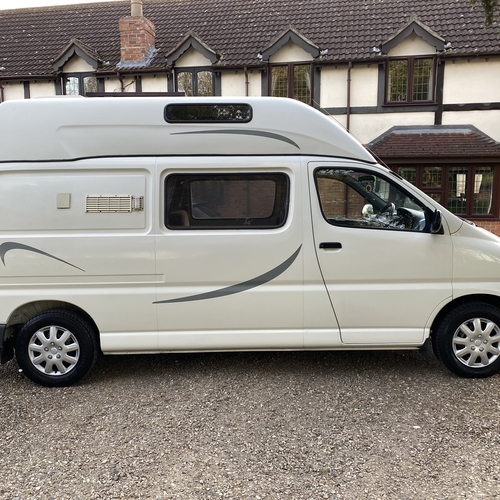 1998 Toyota HiAce Powervan HiTop 2.4D GS LWB Camper Van 2 Berth ONLY 49845 Miles