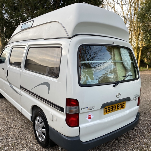 1998 Toyota HiAce Powervan HiTop 2.4D GS LWB Camper Van 2 Berth ONLY 49845 Miles