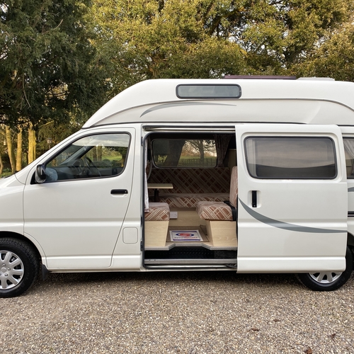 1998 Toyota HiAce Powervan HiTop 2.4D GS LWB Camper Van 2 Berth ONLY 49845 Miles