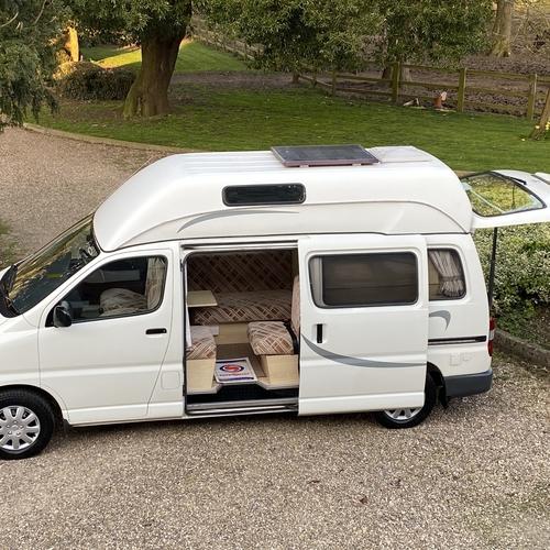 1998 Toyota HiAce Powervan HiTop 2.4D GS LWB Camper Van 2 Berth ONLY 49845 Miles